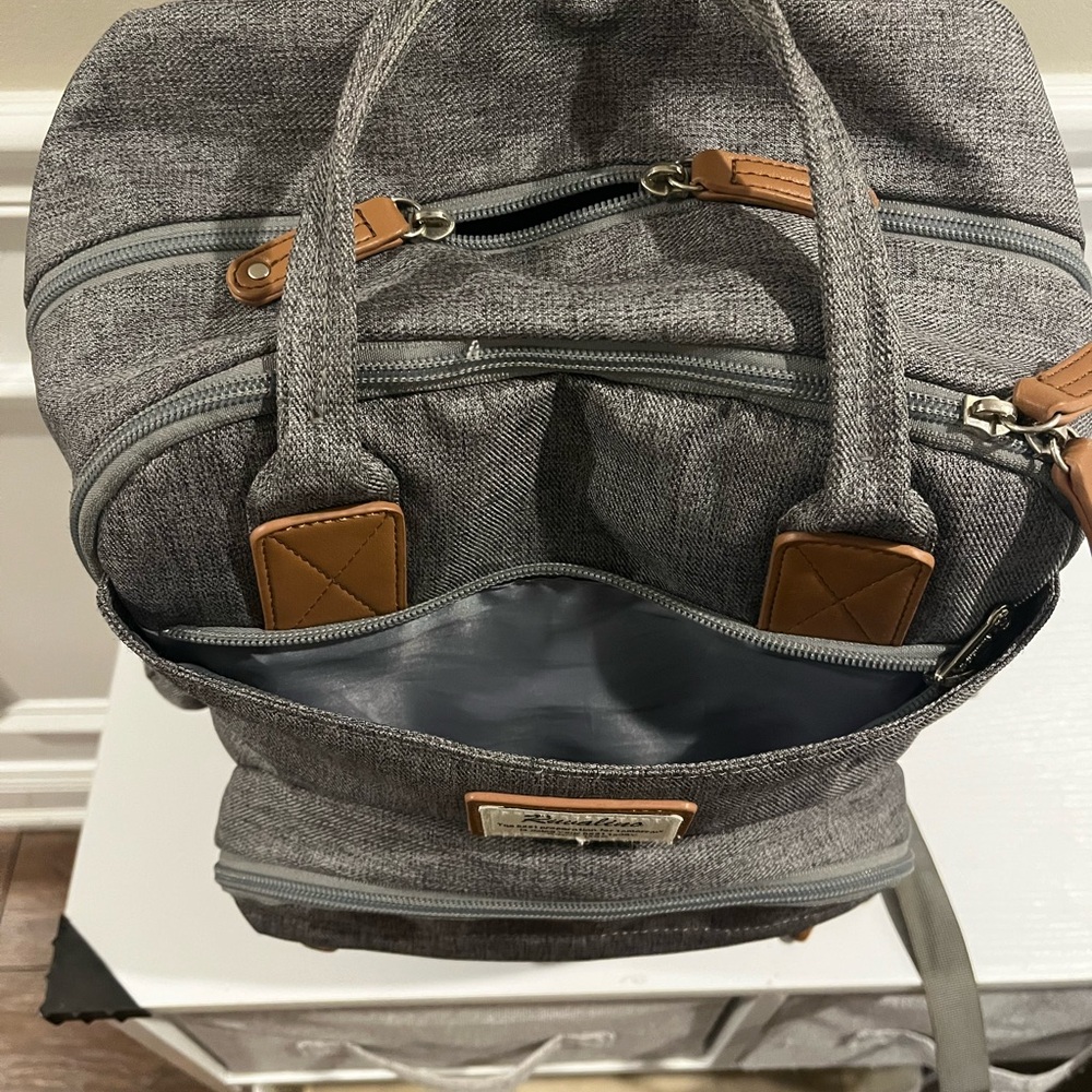 Gray Diaper Backpack - image 7